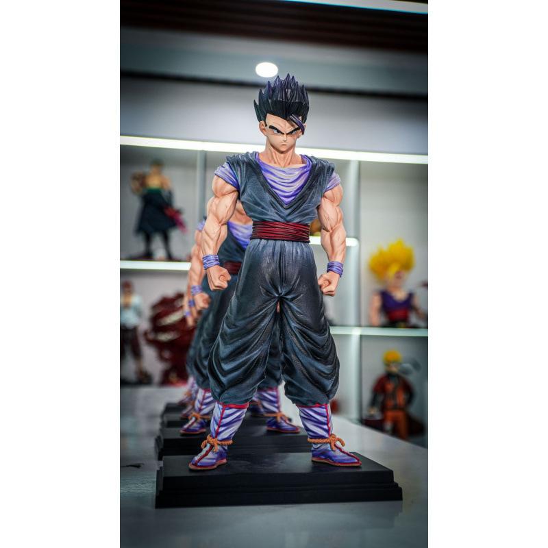 

Dragon Ball Peripheral Super Competition Mysterious Gohan Figure Super Saiyan Statue Model Doll Goku Ornament Gift