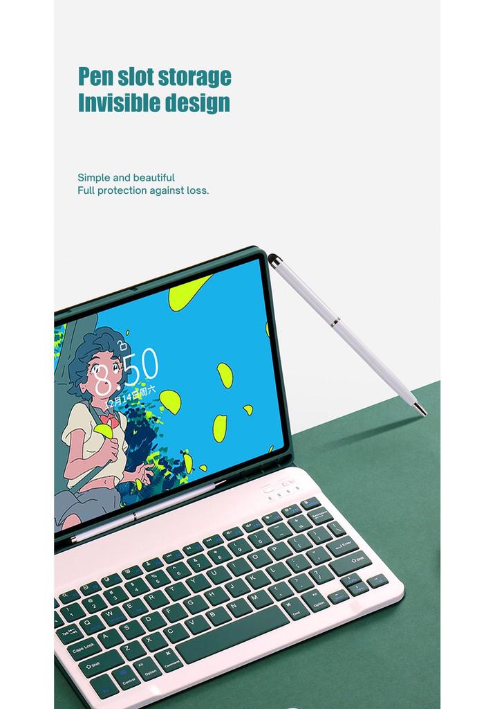 Samsung Tab S10 FE+ 10.9-inch Magic Bluetooth Keyboard Protective Case.