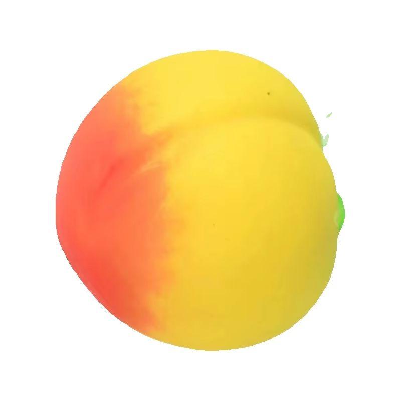 Activating Toys Peach Squishy Stress Ball Fidget Toy, Cute Fruit Squeeze Toy For Kids & Adults, Sensory Stress Relief Toys For Anxiety, Adhd
