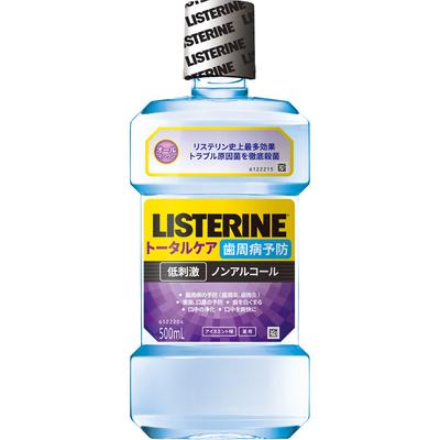 JNTL Consumer Health Listerine Medicated Total Care Periodontal Clear 500ml (Quasi-drug) Periodontal Disease Prevention Mouthwash Rinse Well, Spit Out