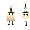 Halloween Wiszący Świecący Kapelusz Podświetlane Rekwizyty Kreatywny Dekor Zewnętrzny do Wnętrz