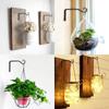 Metal Wall Hooks, Indoor And Outdoor Potted Wall Hooks, Building Garden Decorative Light Hooks