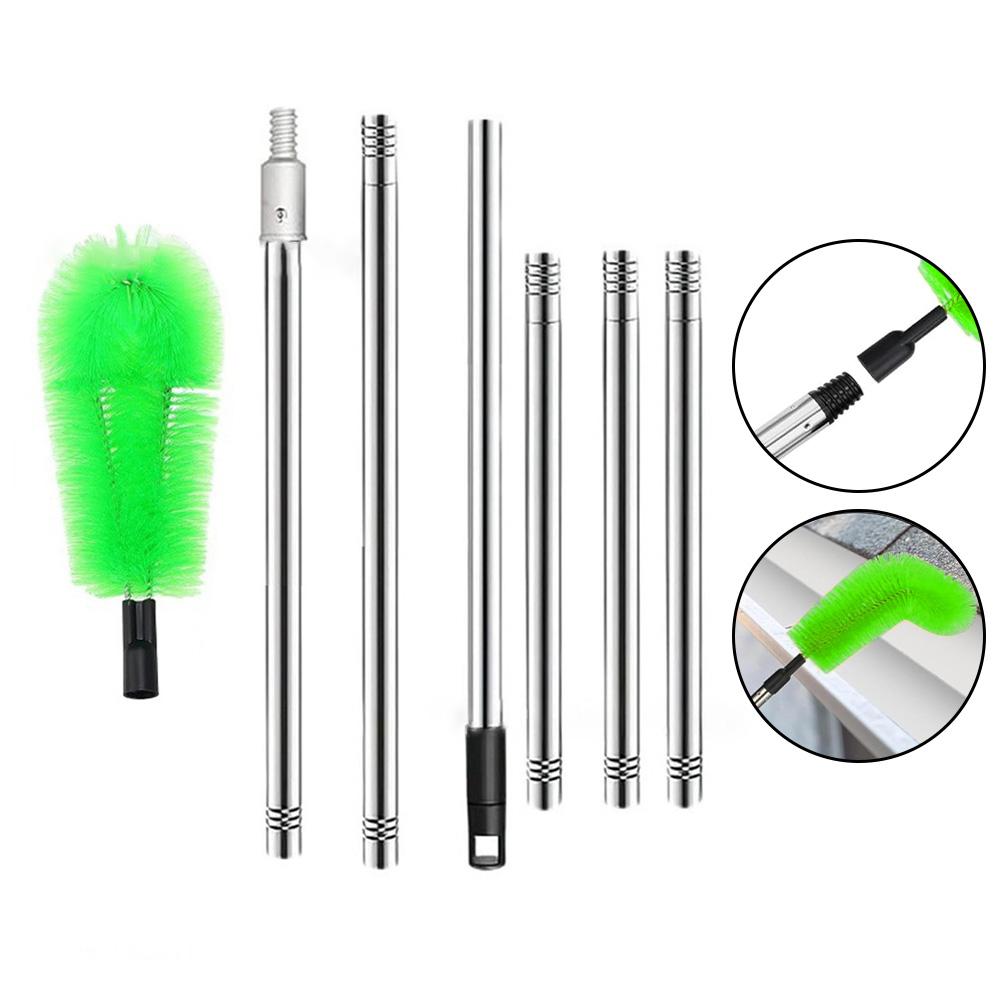 Home Maintenance Gutter Brush Brush For Gutter Cleaning Flexible Brush Easy Cleaning Flexible Brush Head Ladder-Free Use