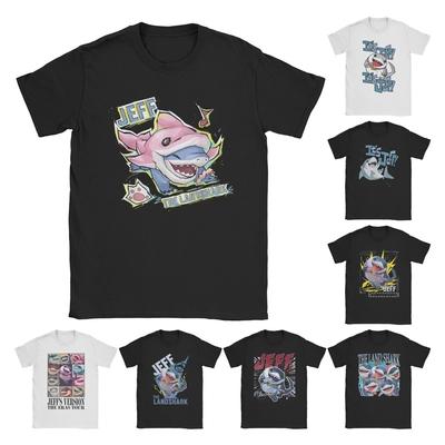 Herren T-Shirt Marvel-Rivals PVP Jeff der Landhai Neuheit Baumwoll-T-Shirts Incognito Delfinhaut T-Shirt Kleidung Grafisch Bedruckt