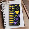 Y2k I-INS Graffiti Phone Case For Samsung Galaxy A73,21,22,32,71,53,52,51,80,5G Soft Black Cover