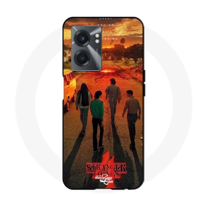 Case - Maniacase - Realme V23 - Black - Soft - Stranger Things Season 4