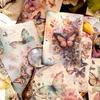 100 szt./opakowanie Seria Garden Whisper Książka z materiałami Podręcznik DIY Papier bazowy Dekoracja