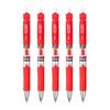 5Pcs M&G K-35 4 Colors Press Type Gel Pen The New Concept Design Pen School and Offic Stationery