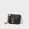 Genuine Leather Crossbody Bag New Autumn and Winter Diamond High-end Shoulder Chain Bag