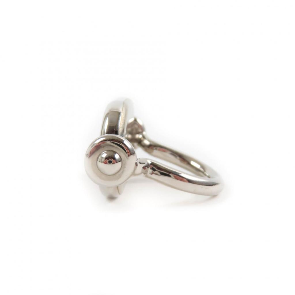 Excellent HERMES Ring Odyssey Ring Red Lizard Women 52 Used