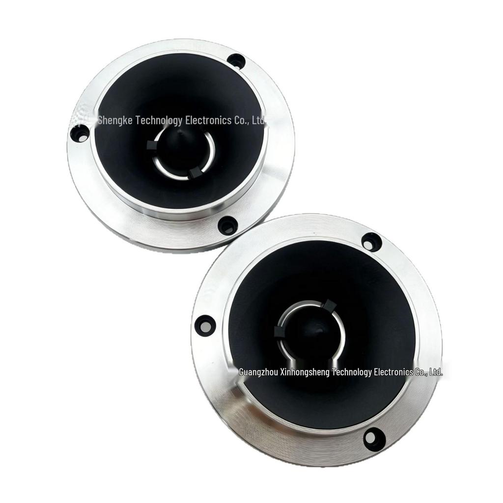 4-Inch 30W 4-Ohm Car Audio Aluminum Alloy Tweeter with Silk and Titanium Film