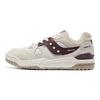 SAUCONY Cross 90 Cushioning Non-Slip Low-Top Sneakers Unisex Sneakers White Dark-Red S79035-14