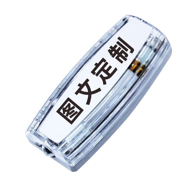 Rechargeable LED Shoulder Clip Strobe Light for Outdoor Running and Security