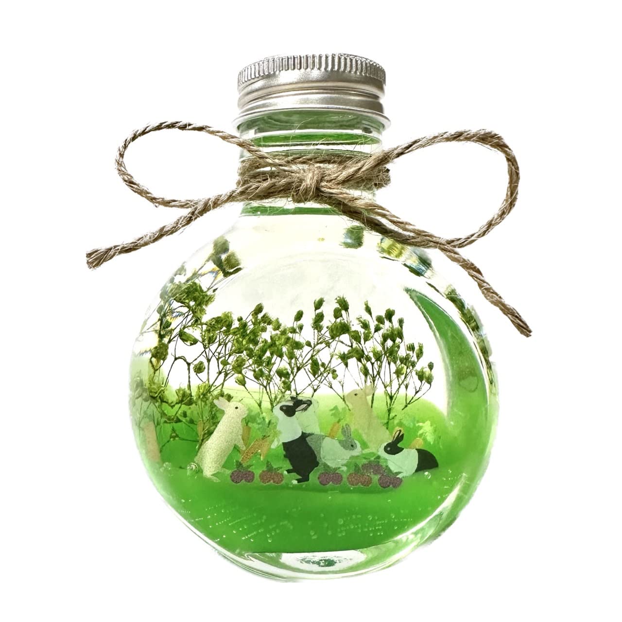 

Дикий кролик идеальный подарок на год Идеально подходит для сушеных, консервированных или искусственных Бутылка 7 см шириной x глубиной x Продукт Гербарий Лулу, Кролик.