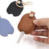 Key Leather Car Cover Antiscratch Protection Modern Design Gift Birthdays For