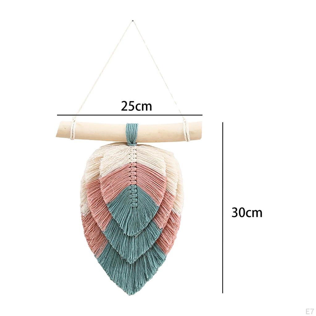 Bohemian Macrame Wall Hanging Tapestry Handmade Art Pendant for ,Living Room ,Party ,Dorm