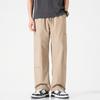 Summer New Retro Overalls Loose Wide-leg Casual Straight Trousers Trendy Pants Men's Senior Sense