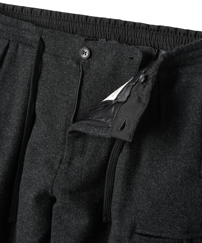 Leopeusaideu Wool Field Pants Charcoal