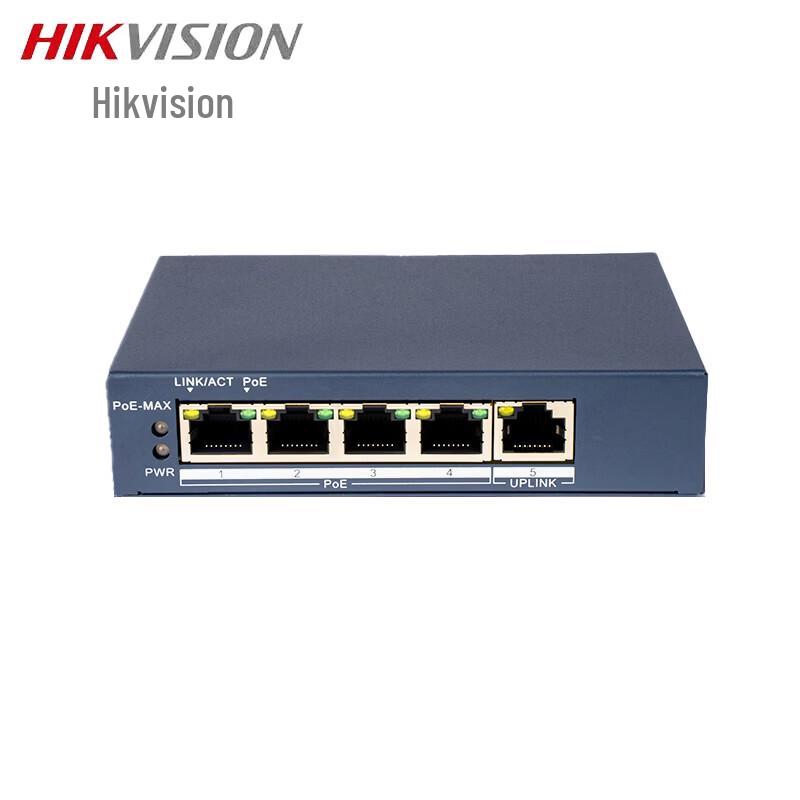 

HIKVISION DS-3E1505SP-35W-E V4 5-Port Gigabit PoE Switch