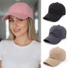 Simple Unisex Solid Color Cap Korean Sports Sunshade Hat Sun Hat Plain Baseball Cap  Outdoor