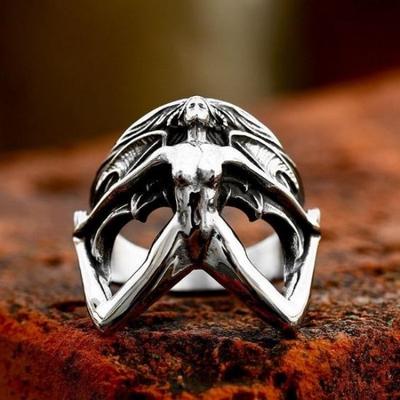 Anello da ragazza con design speciale Anello della dea Venere per uomo Gioielli vintage