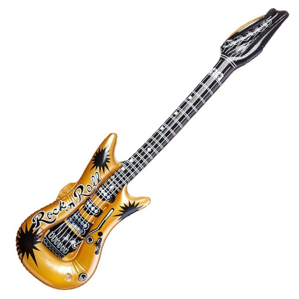 PVC Inflatable Guitar Balloon Inflatable Guitar Foil Balloons  Birthdays Party