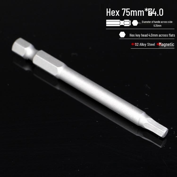 S2 Hexagon Magnetic Impact Driver Bit Set for Electric Screwdrivers