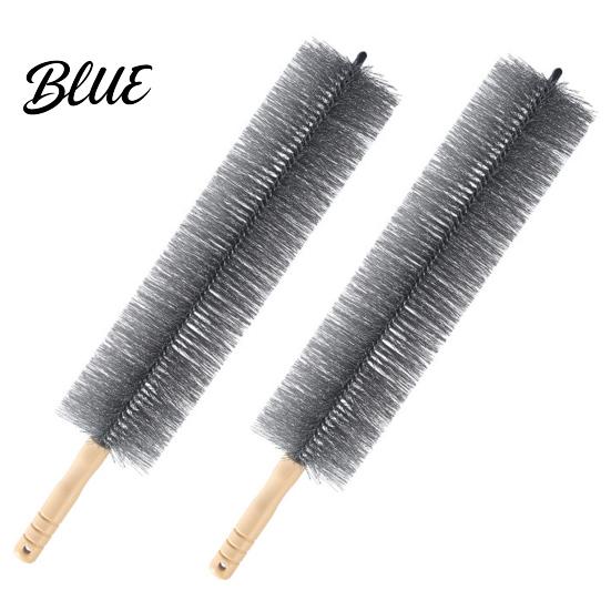 Dust Removal Tool Fan Cleaning Brush Reusable Collector Non-Detachable Bendable Design Energy Efficient Brush Multifunctional for Blinds