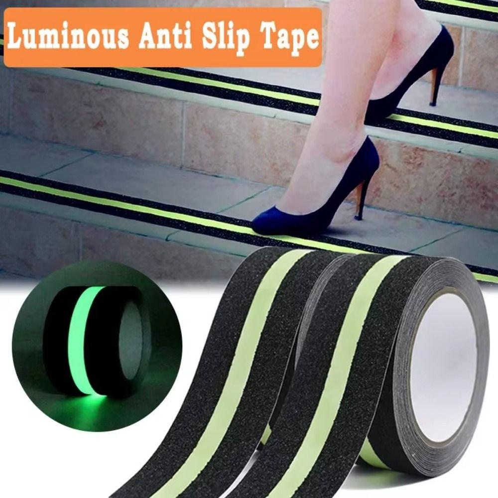 5CM X 5M Traction Tape Glow In the Dark Non Skid Safety Tape Anti Slip Tape Step Indoor