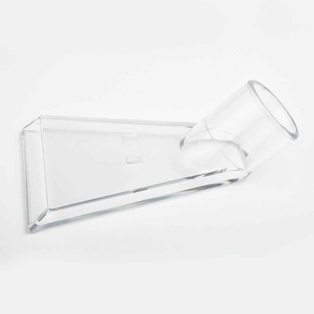 Swivel Head Carpet Cleaner Part Transparent Vacuum Nozzle Swivel Head Wet Dry Vacuum Cleaner Water Nozzle Replacement