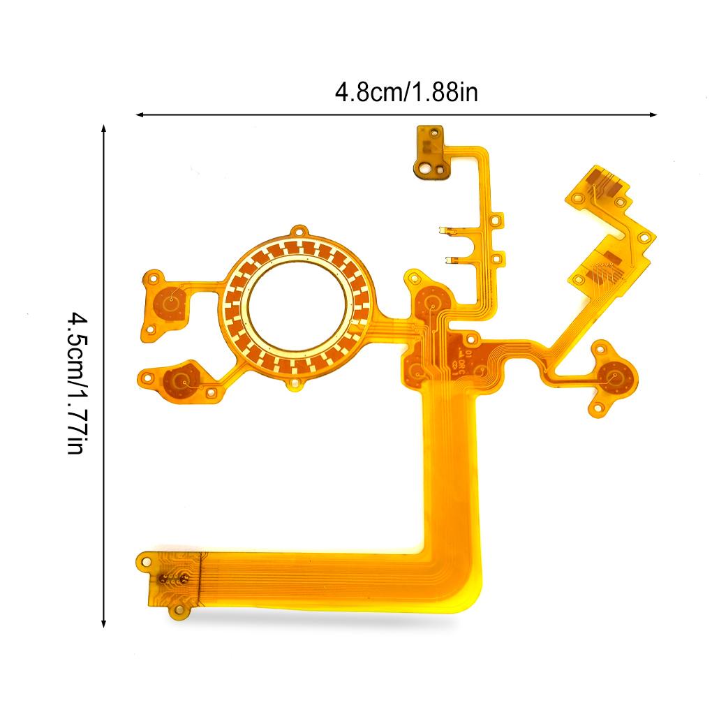 Tastaturtasten-Flexkabel Digitalkamera Zuverlässig Einfache Montage Kameras Wartung Ersatzteil Ersatz für