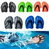 Silikon-Armbänder Schwimmtraining Handpaddel Verstellbare Handflossen für Erwachsene und Jugendliche