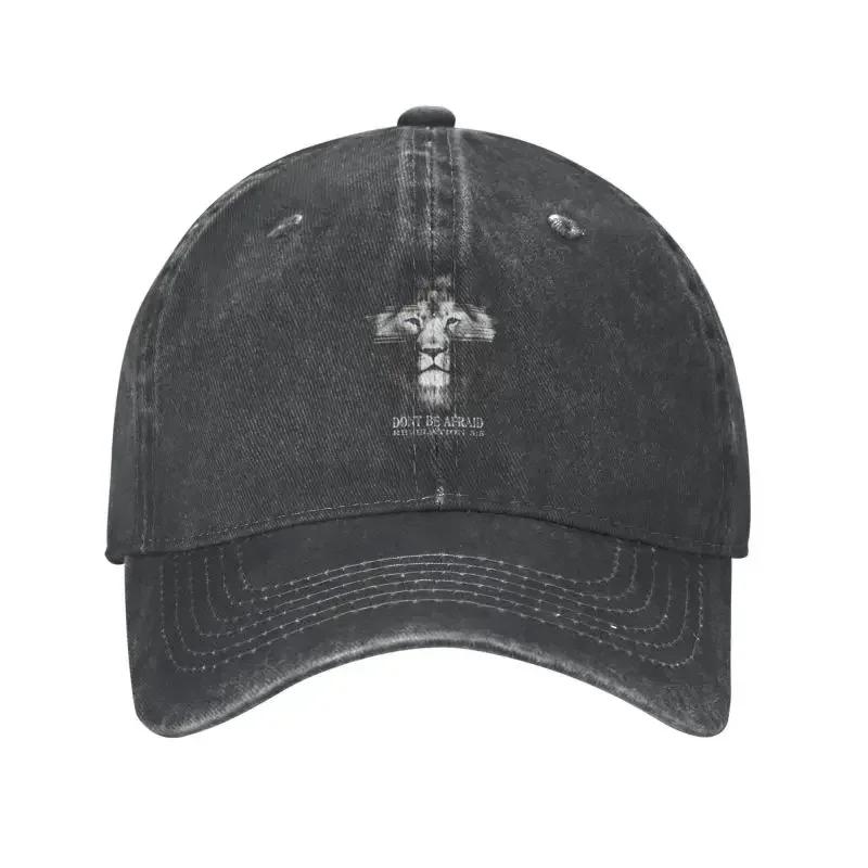 Unisex Cotton Cool Lion Of Judah Cross Baseball Cap Adult Christian Faith Adjustable Dad Hat Unisex WoUnisex Sun Protection Adjustable Cap- 8Y