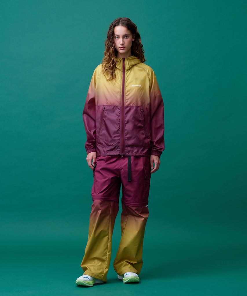 Minasu Gradient Convertible Hiking Pants_Red