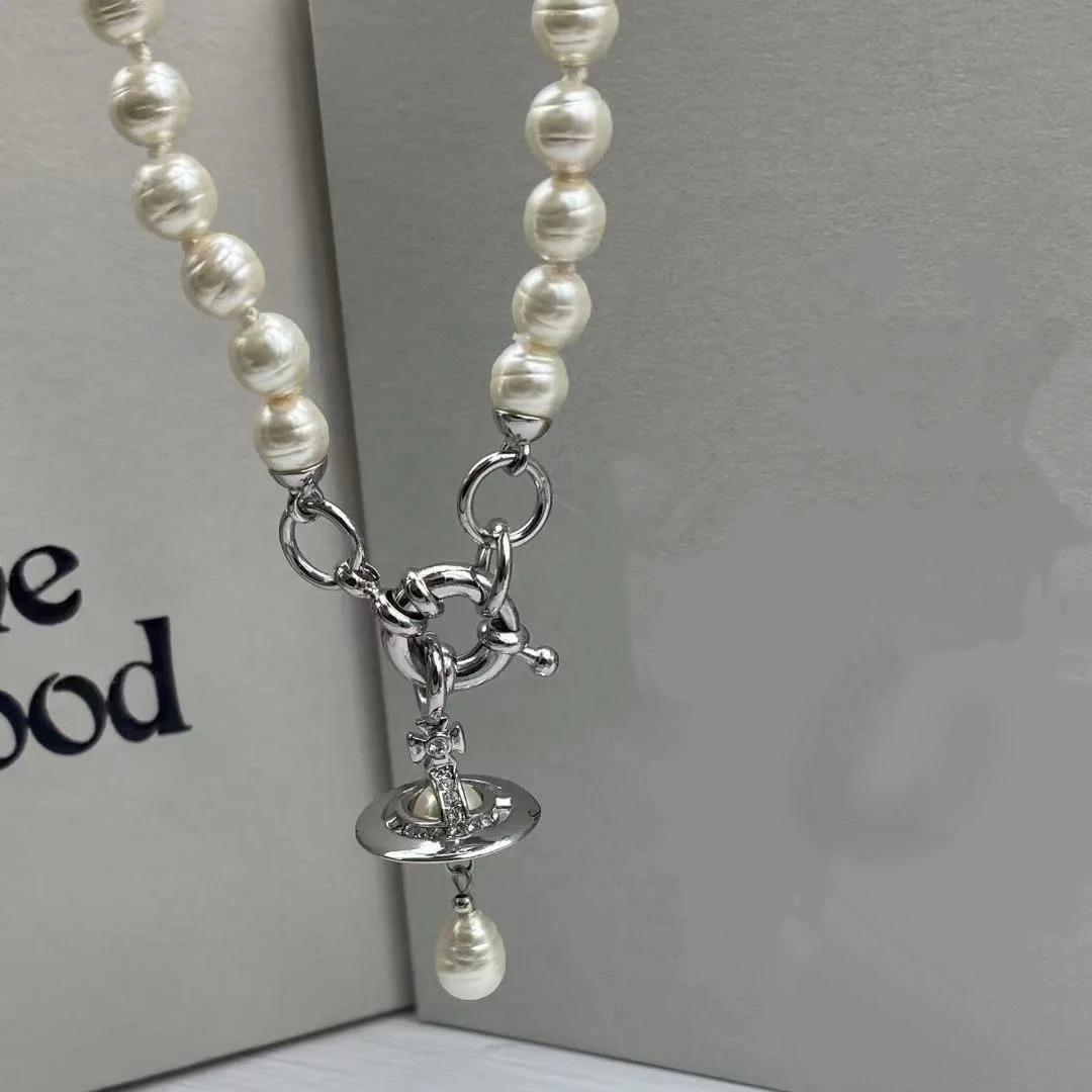 Ожерелье из барочного жемчуга в форме капли для вдовствующей императрицы