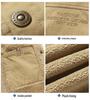 2025 Men's Washed Cotton Velvet-Enhanced Lapel Jacket - Warm Autumn/Winter Casual Outerwear