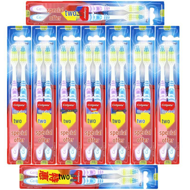 

Colgate Super Clean Dual Bristle Toothbrush (18-Count)