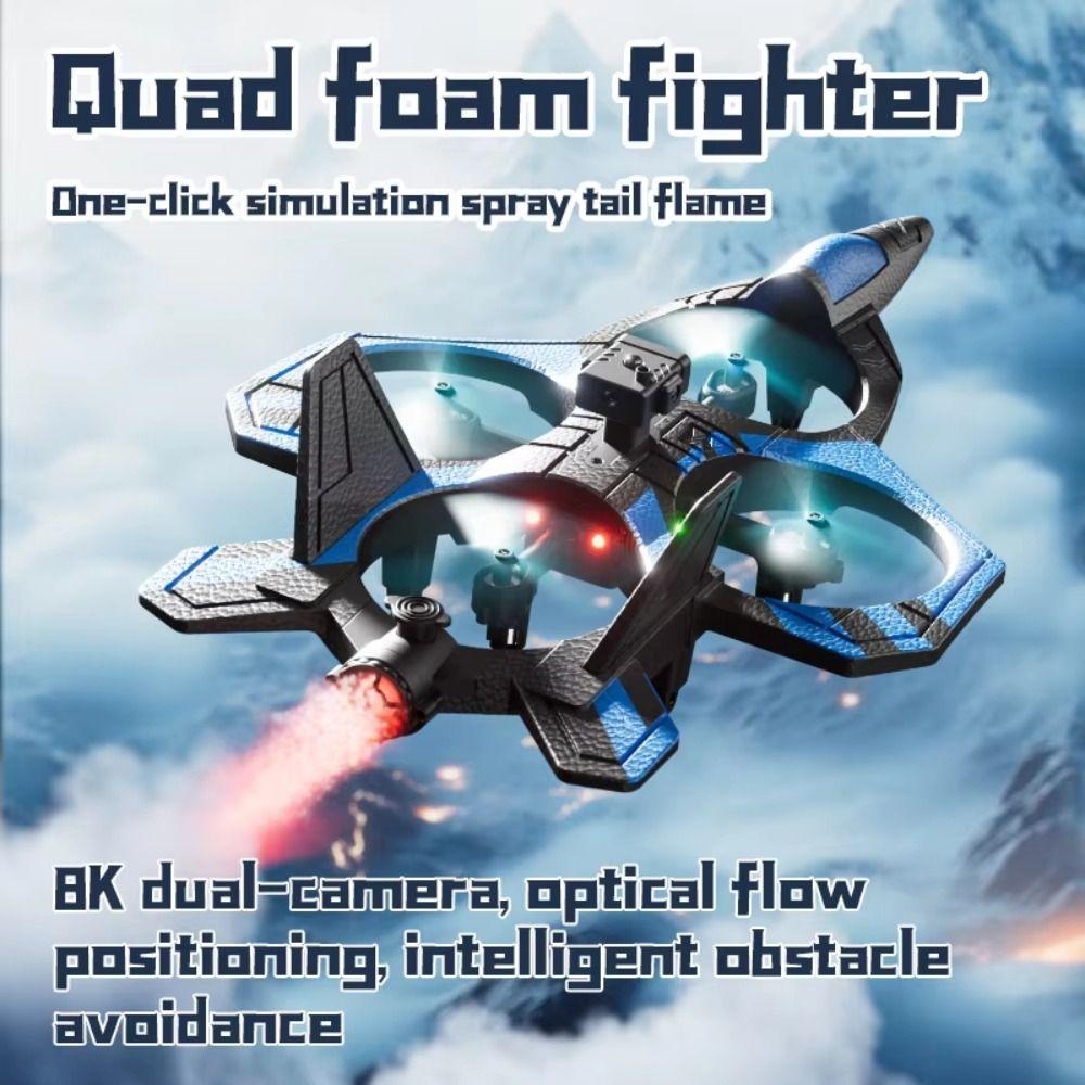 Gravity Sensing V46 Foam RC Aircraft EPP Foam Obstacle Avoidance Plane  Boys Baby Girls