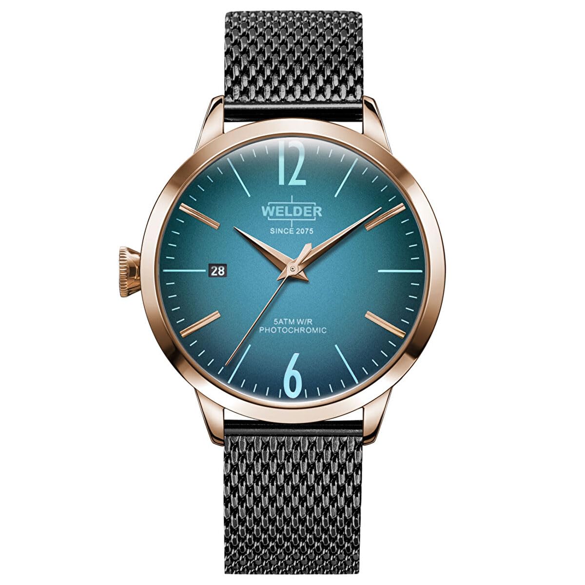 

Мужские часы Welder Moody WRC634 черного цвета, синий