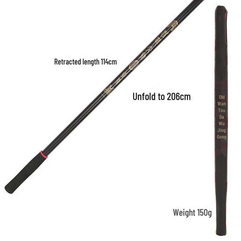 MR MOOSE Stainless Steel Retractable Fishing Landing Net Pole