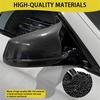 Carbon Fiber Look Side Mirror Covers For BMW 5 Series F10 F11 Pre-LCI 2011-2013