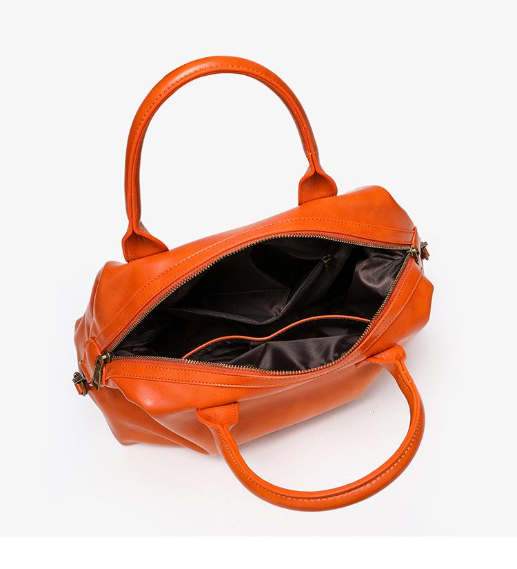 2025 Retro Versatile Soft Leather Tote: Women's Handbag, Shoulder & Crossbody Bag