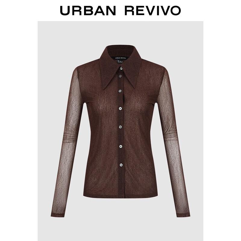 UR2025 Women s Slim-Fit Long Sleeve Blouse M
