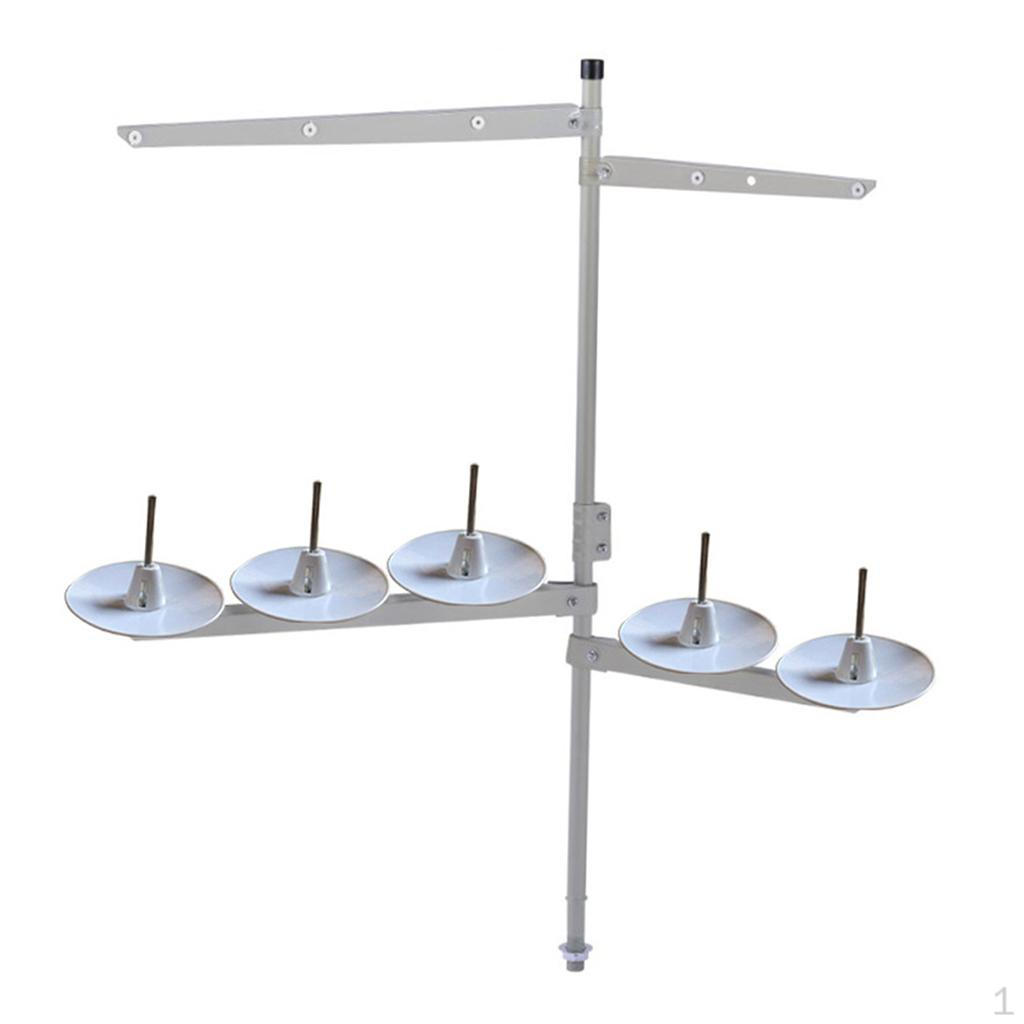 Stand for 3/5 Spools in Sewing and Embroidery