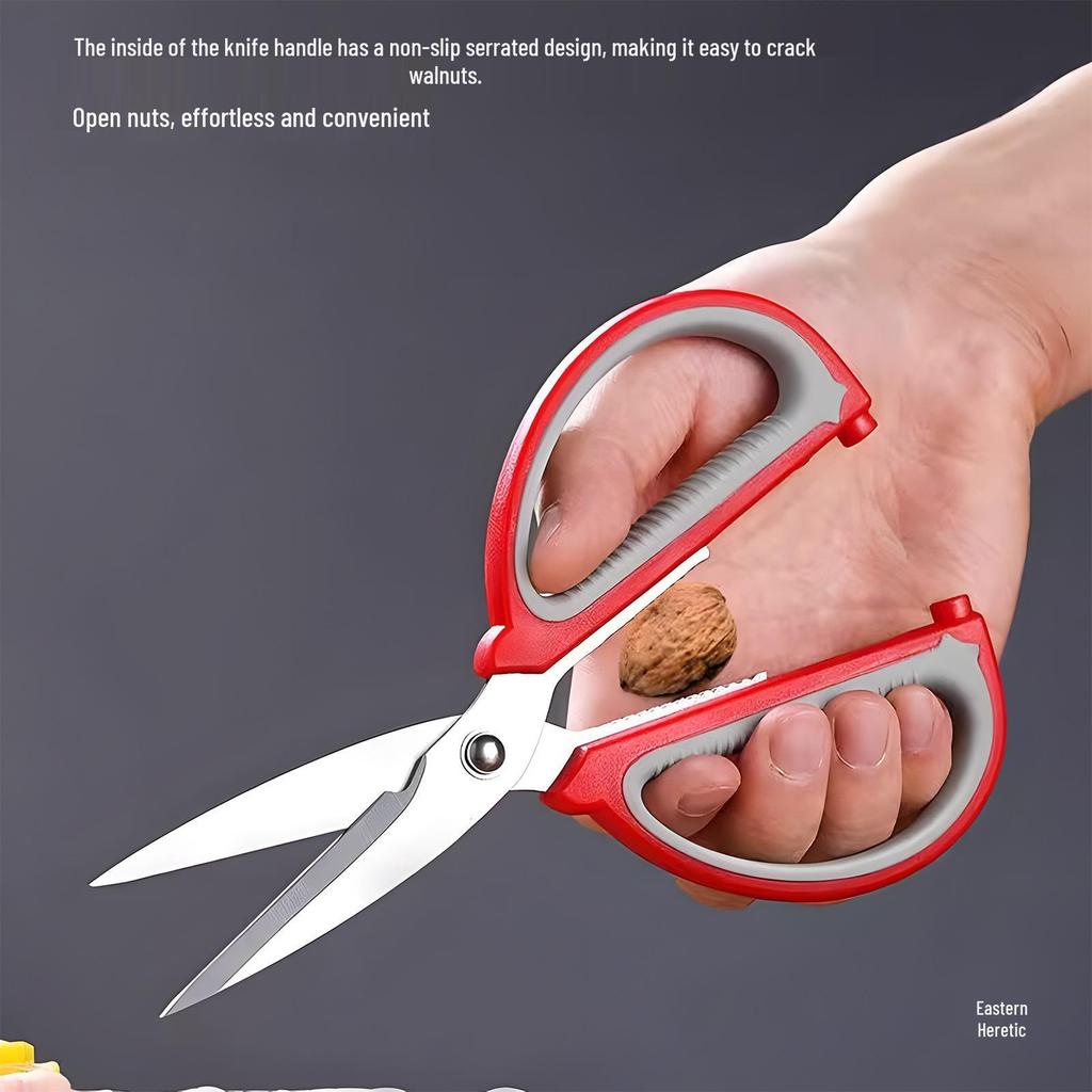 Multi-Functional Stainless Steel Scissors: Kitchen, Sewing, Craft, and Student Art Shears