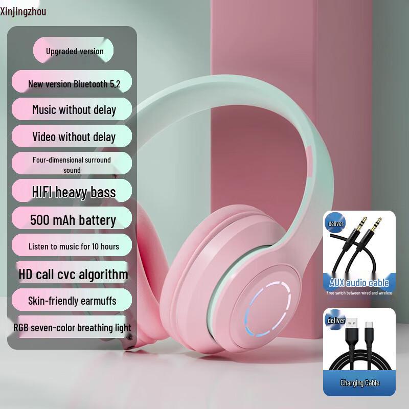 Xin Jing Zhou Kabellose Bluetooth-Over-Ear-Kopfhörer