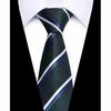 Elegant European & American Men's 8CM Hand-tied Silk Polyester Tie - Casual Business Style