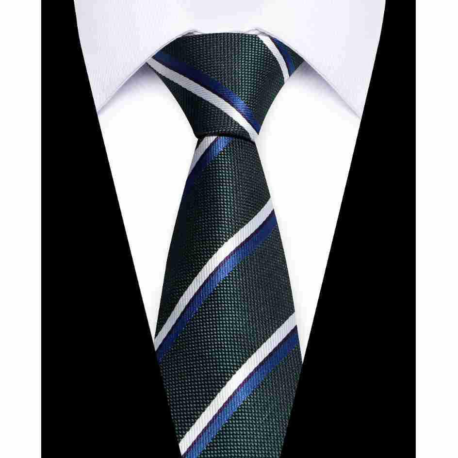 Elegant European & American Men's 8CM Hand-tied Silk Polyester Tie - Casual Business Style