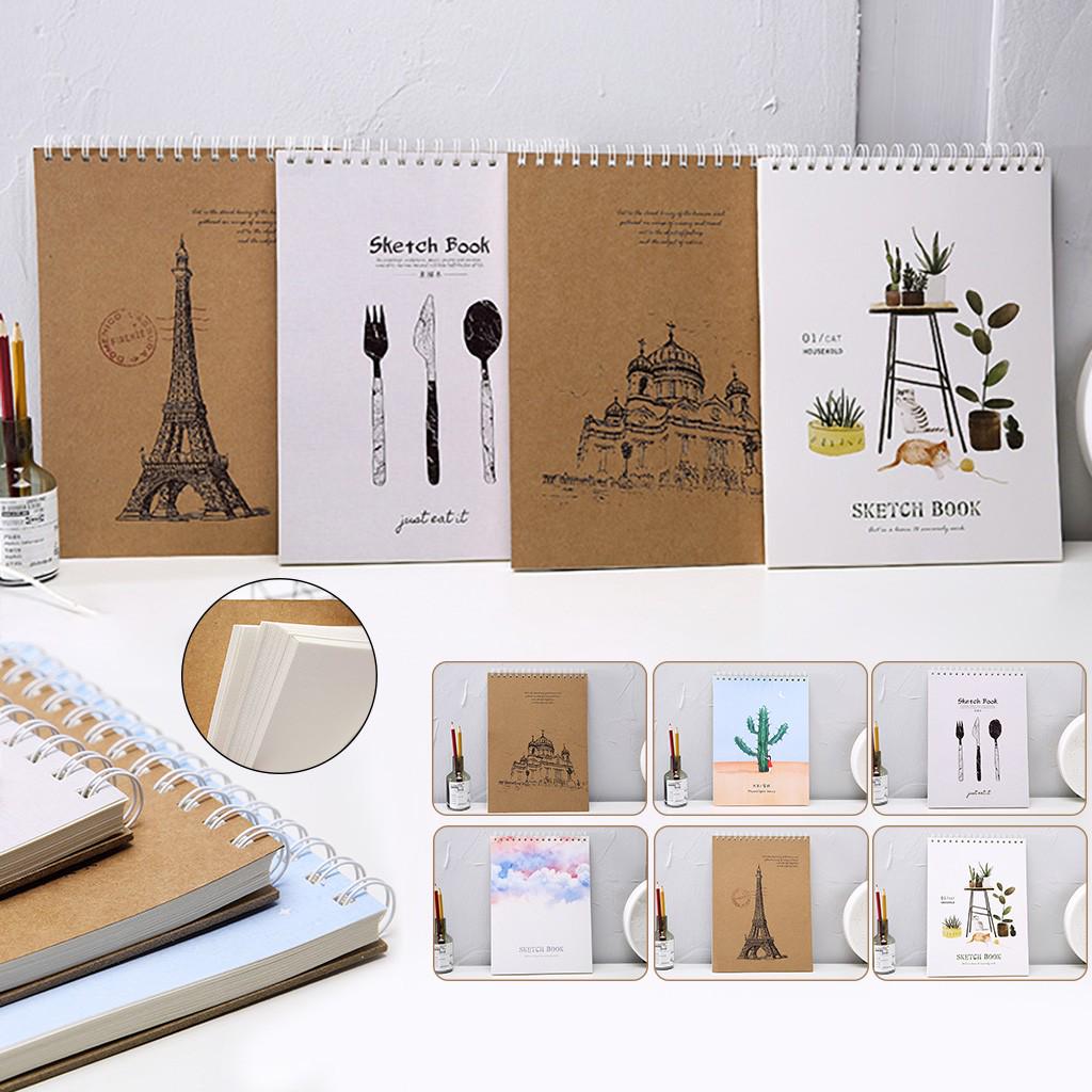 Buy Creative A4 Sketch Book Art Painting Children's Graffiti Painting ...