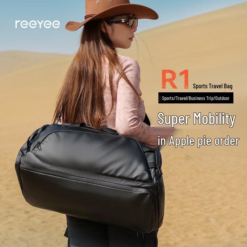 REEYEE Men s Large Capacity Travel & Gym Bag 40L